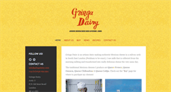Desktop Screenshot of gringadairy.com